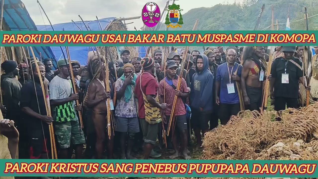 Paroki Dauwagu Usai Bakar Batu Muspasme Di Komopa