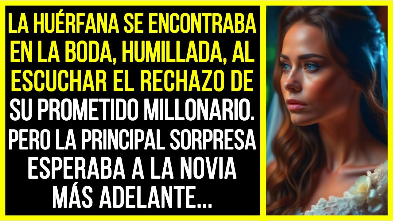 La chica se quedó paralizada en el lugar con su vestido de novia. Y el novio millonario le preparó..