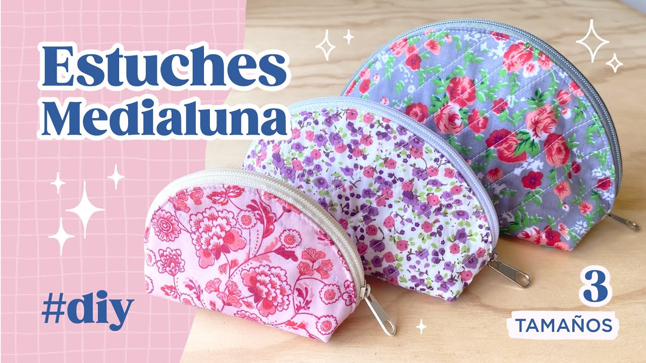Estuches “medialuna” para regalar en estas fiestas 🌙🎁🎄❤️🎅  | Patka Studio