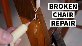Repairing a Broken Chair | Furniture Repair & Restoration