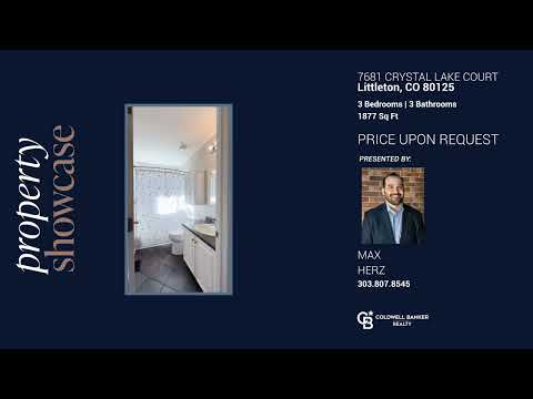 7681 Crystal Lake Court, Littleton, CO home video tour