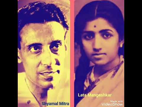 Shyamal mitra Lata Mangeshkar duetTera ghar aabad rahe   Biraj bahu song shyamal mitra hindi song