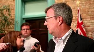 Mayor Jim Watson on council's casino recommendation