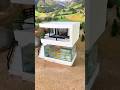 Modern Mini House with Glass Aquarium Base 🐠 | DIY Magic #asmr #miniature #diy #vfuho