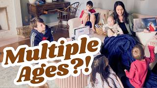 How I Homeschool 5 Kids (Different Ages) in One Day