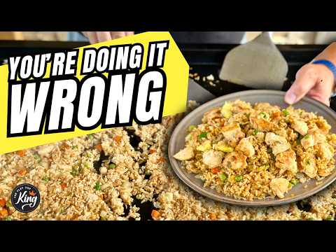 STOP making BAD Fried RIce. Quick Tips for Better Chicken Fried Rice