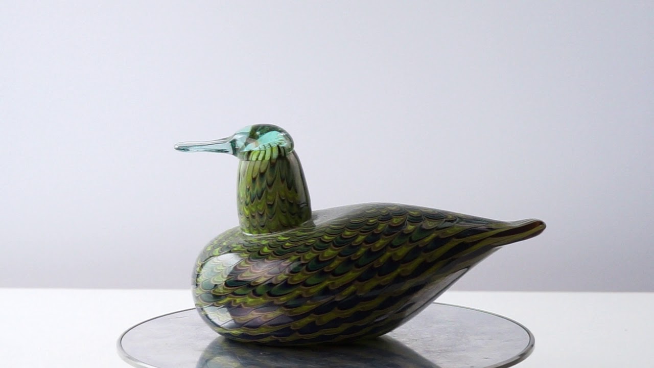 オイバ・トイッカ　OIVA TOIKKA BIRD 1983Green bird オイバ・トイッカOIVA TOIKKA BIRD 1983Green bird