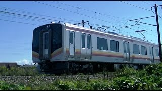 遂に登場!E129系新潟新型車両A1+A2編成 出場試運転6423M 信越本線
