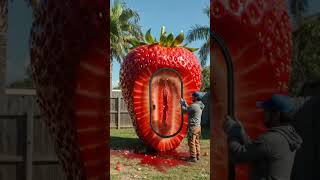 What if your gaming room was inside a giant strawberry? 🍓🎮