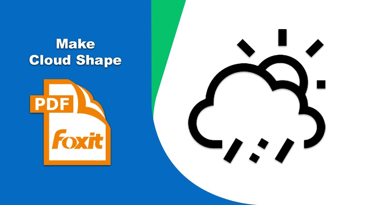 How to Insert Cloud Shape Annotations in PDF Files in Foxit PDF Editor ...