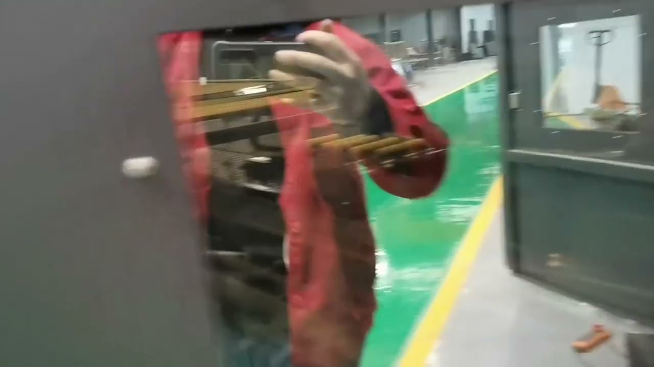 Double curved glass tempering