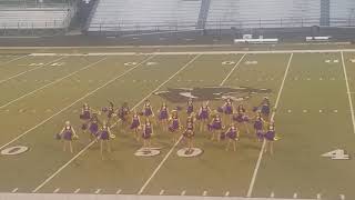 💜💛💜 LMS Drill team 10/2/2018💜💛💜