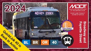 Baltimore, MD: Washington Hill Buses and More! - MTA Maryland TrAcSe 2024