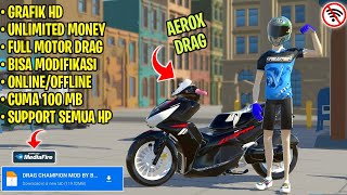 Game Modifikasi Motor Grafik HD Bisa Mabar di Android Offline Tebaru 2023 - Aerox Drag screenshot 5