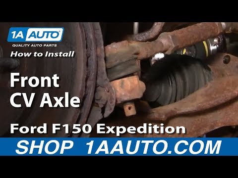 How To Replace Front CV Axle 97 02 Ford Expedition YouTube