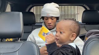 mukbang w/ my 1 year old son