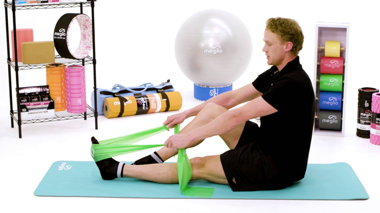 Seated Row with Resistance Band YouTube