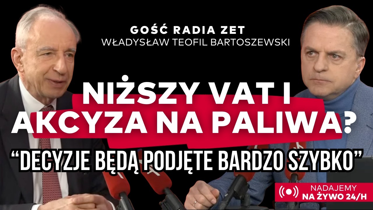 Wiceszef MSZ: Rząd rozważa obniżenie VAT i akcyzy na paliwa