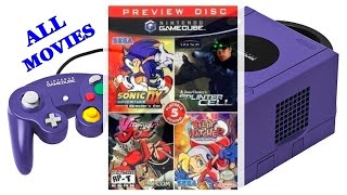 Nintendo GameCube Preview Disc " US Version" ( All Movies / Trailer )
