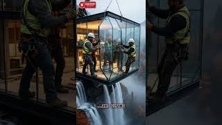 Engineering on the Edge: A Transparent Sanctuary Above the Falls ?