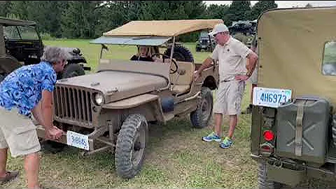 Army Jeep Hand Crank