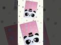 Kawaii Cute Panda Binder File Loose Leaf A5 Cover DIY