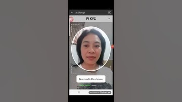 pi Network KYC verification (face identification process)