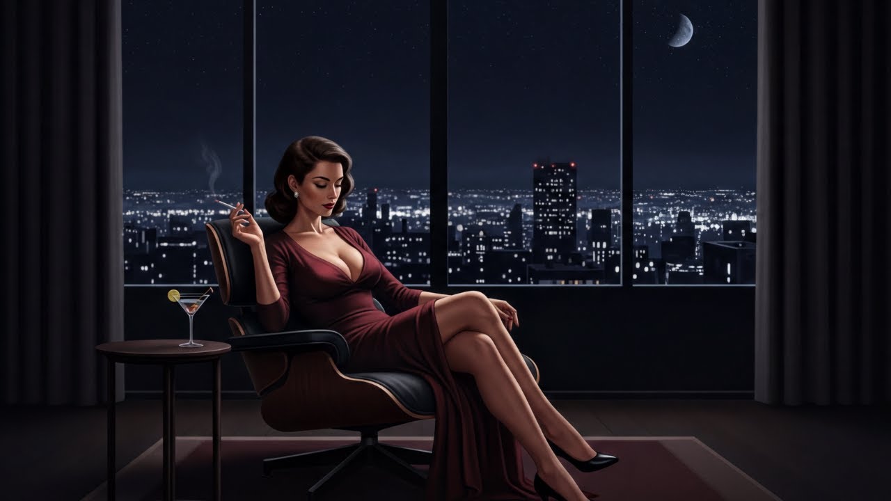 A Room in 1954: Late Night Sessions — Noir Jazz for Reading, Focus and Solitude