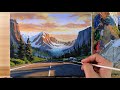 How to Paint Country Road / Acrylic Painting / Correa Art