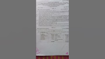 #ou degree 3rd sem advanced accounting question paper #b.com(CBCS)