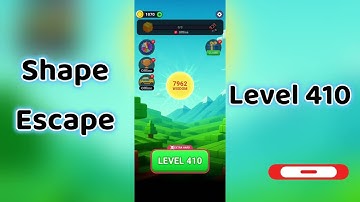 🔥 Shape Escape Level 410 Walkthrough | Can You Solve It? 🧠💥