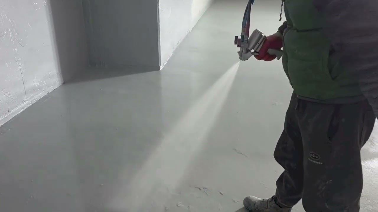 E- 450 소형 폴리우레아 장비- 물탱크방수