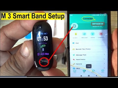 M3 Smart Band | How To Connect M3 Smart Band With Mobile | M3 Smart Band Time and Date Setting -Fix