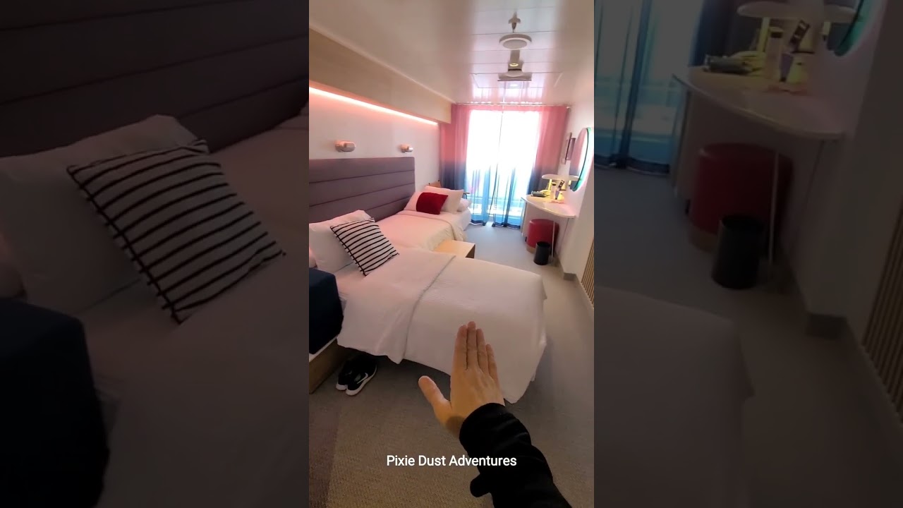 Sea Terrace room on Virgin Voyages Valiant Lady 🧚 Pixie Dust Adventures 