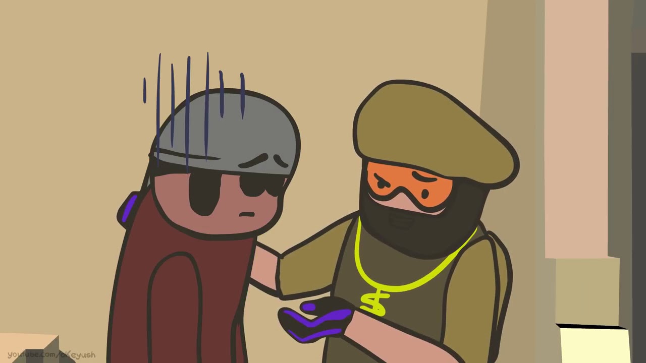 Cs go Cartoon самые крутые анимаций от [Okeyush] - YouTube