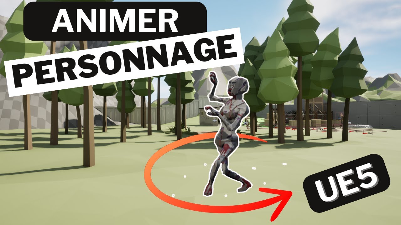 Configuration des animations dans unreal Engine 5 ( Débutant ) - YouTube