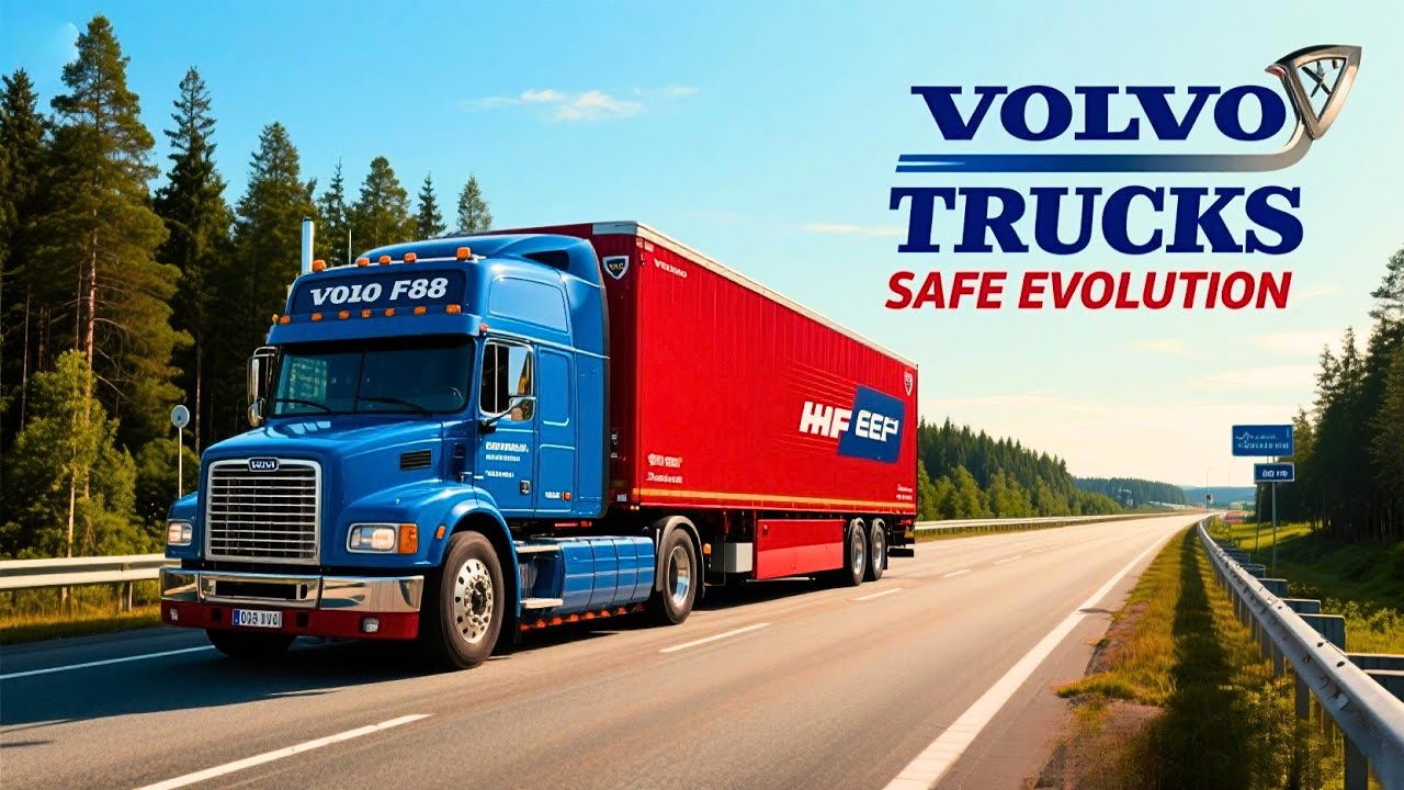 🛡️ VOLVO TRUCKS: The Safety King! 70 Years from Viking Warriors to Electric Guardians! ⚡