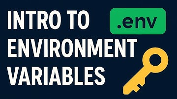 Intro to Environment Variables in Node.js | Why .env Matters in Real Projects