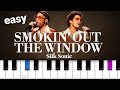 Bruno Mars, Anderson .Paak, Silk Sonic - Smokin Out The Window EASY PIANO TUTORIAL