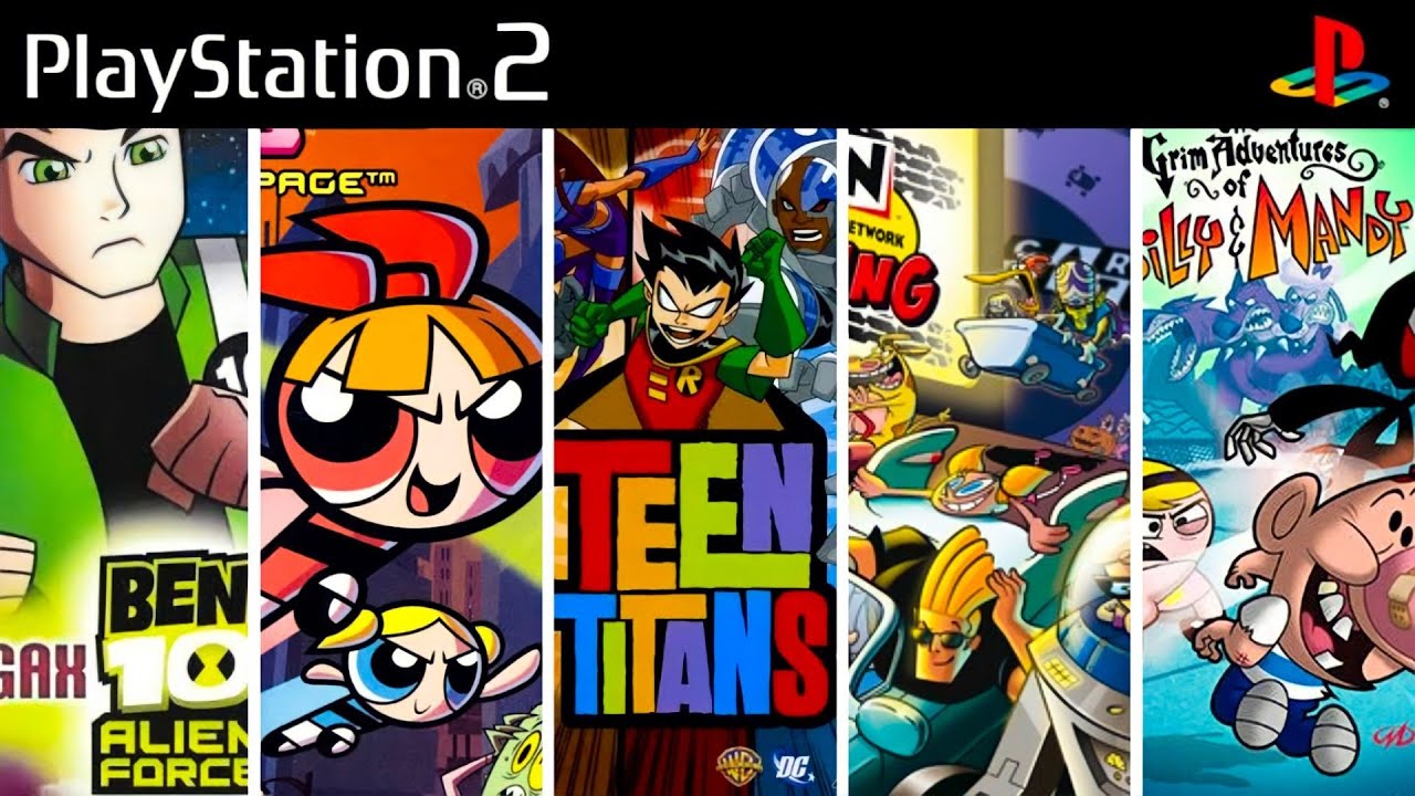 All Cartoon Network Games for PS2, Cartoon Network Games for PS2