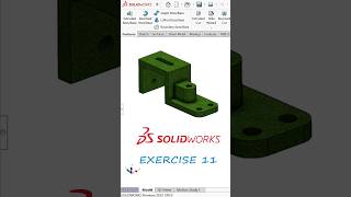 SOLIDWORKS EXERCISE 11 | #solidworks #engineering #design #3dmodeling