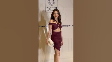 Beautiful #tejaswiprakash Spotted At #karankundra Birthday party ❤️ #ytshorts #shorts