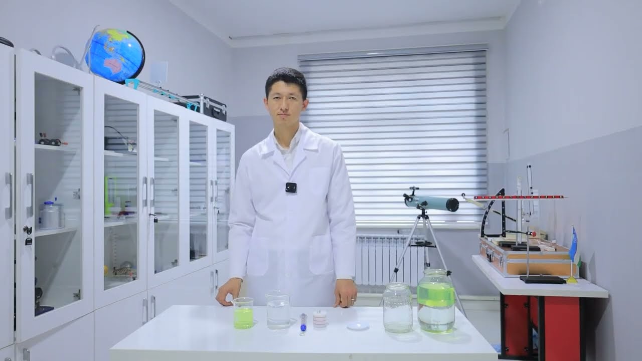 Arximed qonuni amalyotda kuzatish