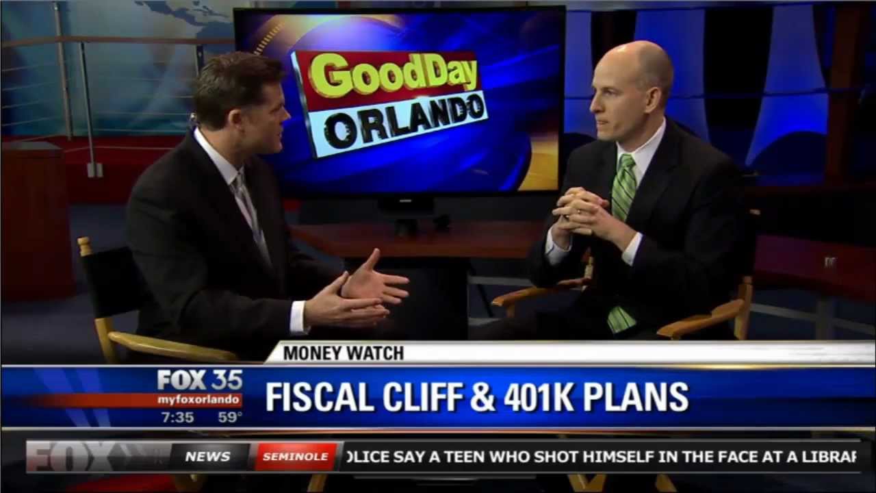 Aaron Bert Discusses the Fiscal Cliff and Your 401(k) on Fox 35 Orlando ...