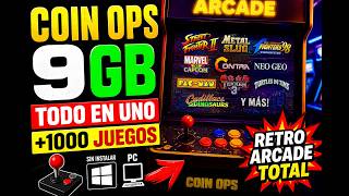 COIN OPS 9GB 🔥 Retro Arcade TODO EN UNO (PC) +1000 JUEGOS SIN INSTALAR 🚀