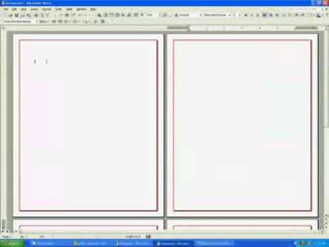 How to Create a Book in Microsoft Work - YouTube