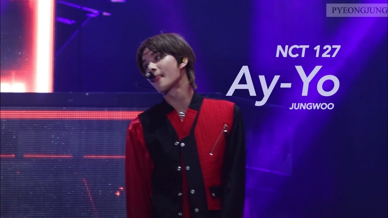 4K 230826 엔시티 네이션 | NCT NATION : TO THE WORLD | NCT 127 에이요 정우 직캠 | Ay-Yo JUNGWOO focus |