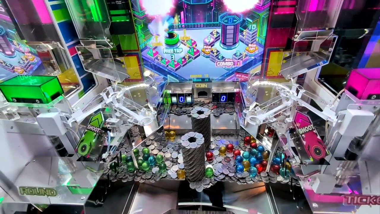 Playing The Nemo Tower Game In The Arcades In Burnham Pier Amusements