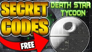 roblox star wars death star tycoon codes