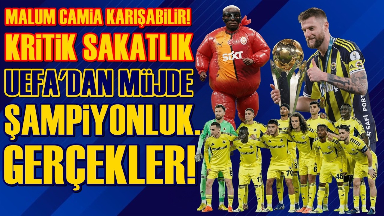 SONDAKİKA Fenerbahçe'ye ŞAMPİYONLUK Müjdesi! Osimhen Sezonu KAPATABİLİR! İşte SÜRPRİZ HABERLER...